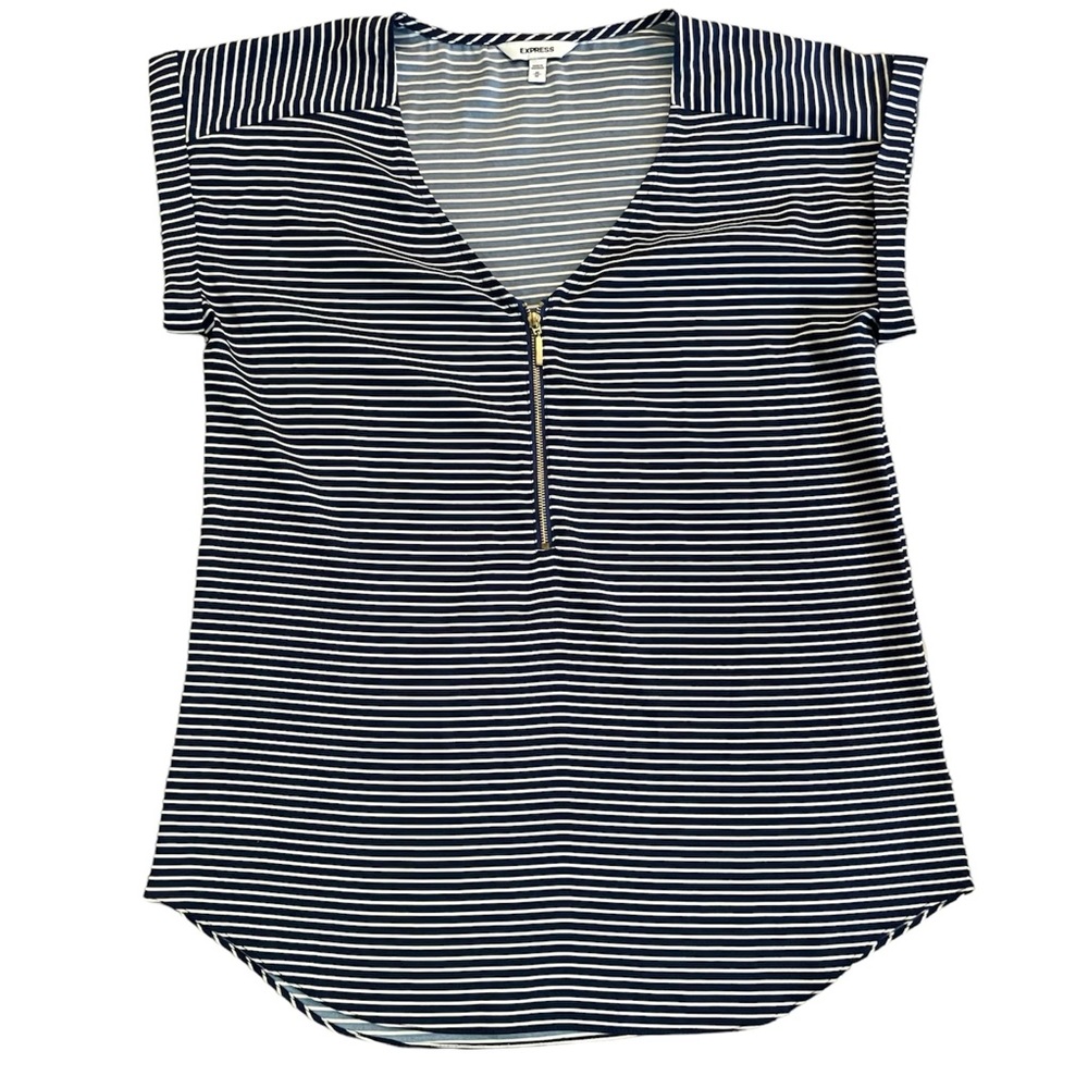 Navy Express Blouse